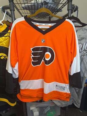 Reebok Philadelphia Flyers NHL Hockey Jersey Size youth L/XL